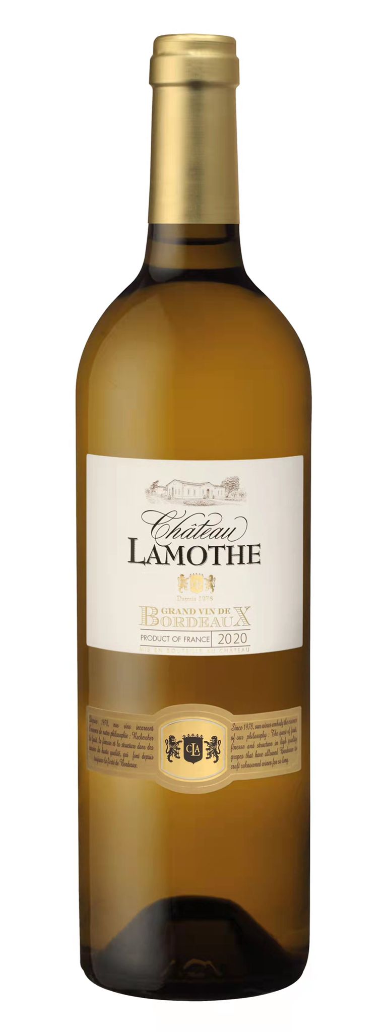 Château Lamothe AOC Bordeaux Blanc 2020